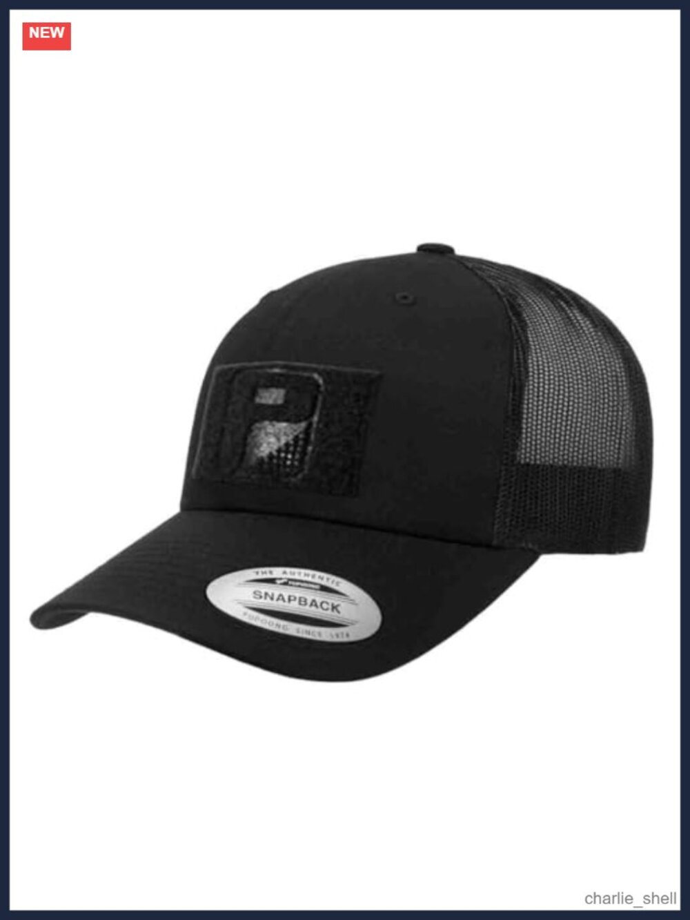 Pull Patch Tactical Snapback Trucker Hat Curved Bill Cap for Morale Patches